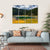 Carezza Alpine Lake Canvas Wall Art-4 Horizontal-Gallery Wrap-34" x 24"-Tiaracle