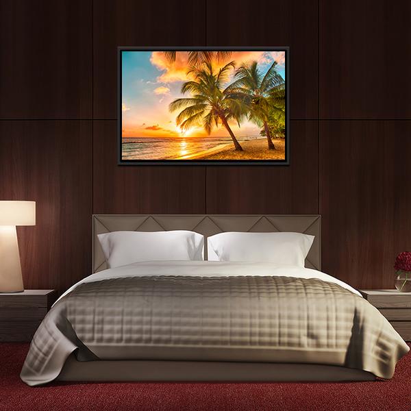 Caribbean Island Of Barbados Canvas Wall Art-5 Horizontal-Gallery Wrap-22" x 12"-Tiaracle