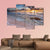 Caribbean Coastline Sunrise Canvas Wall Art-3 Horizontal-Gallery Wrap-25" x 16"-Tiaracle