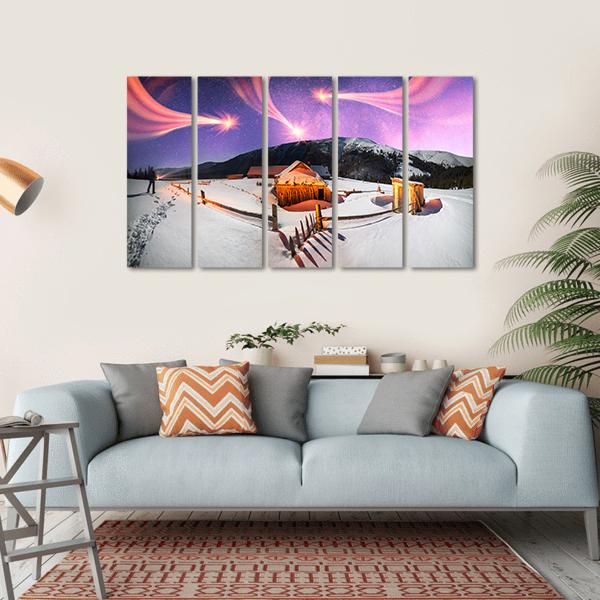 Carpathian Unique Hrebet Canvas Wall Art-5 Horizontal-Gallery Wrap-22" x 12"-Tiaracle