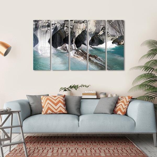 Carrera Lake Canvas Wall Art-5 Horizontal-Gallery Wrap-22" x 12"-Tiaracle