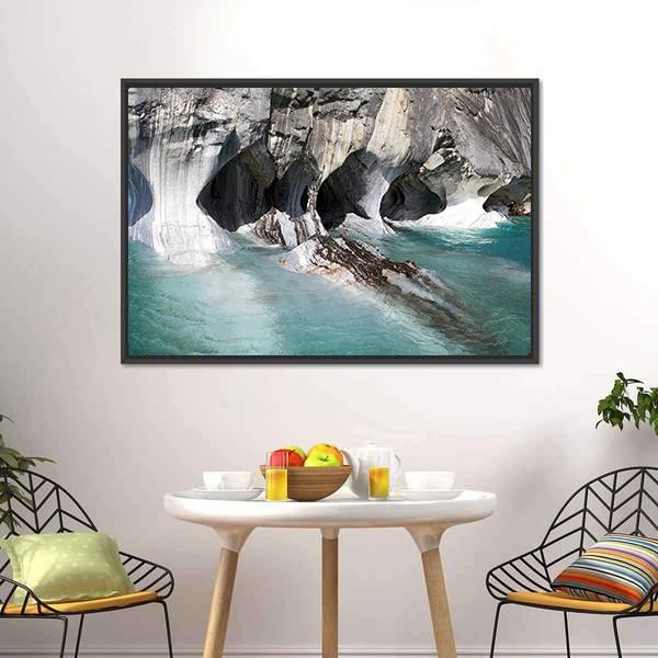 Carrera Lake Panoramic Canvas Wall Art-1 Piece-36" x 12"-Tiaracle