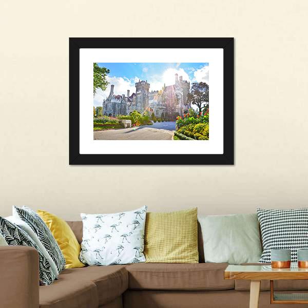 Casa Loma Toronto Canvas Wall Art-3 Horizontal-Gallery Wrap-25" x 16"-Tiaracle