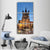 Lausanne Cathedral Vertical Canvas Wall Art-1 Vertical-Gallery Wrap-12" x 24"-Tiaracle