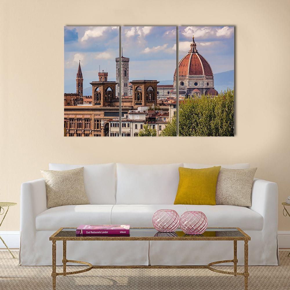 Cathedral Of St Maria Canvas Wall Art-3 Horizontal-Gallery Wrap-37" x 24"-Tiaracle