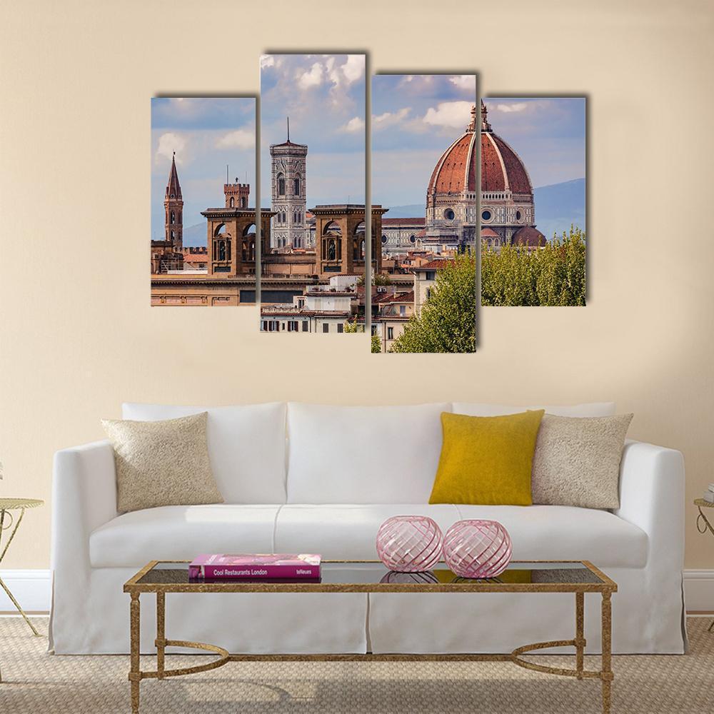 Cathedral Of St Maria Canvas Wall Art-4 Pop-Gallery Wrap-50" x 32"-Tiaracle