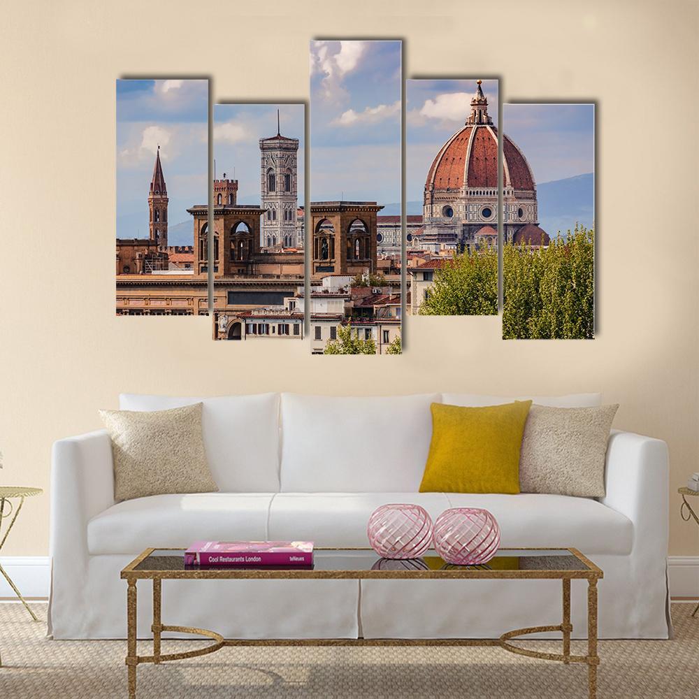 Cathedral Of St Maria Canvas Wall Art-5 Pop-Gallery Wrap-47" x 32"-Tiaracle