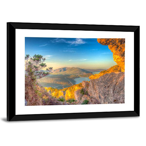 Cave Of Broken Vessels Canvas Wall Art-3 Horizontal-Gallery Wrap-25" x 16"-Tiaracle