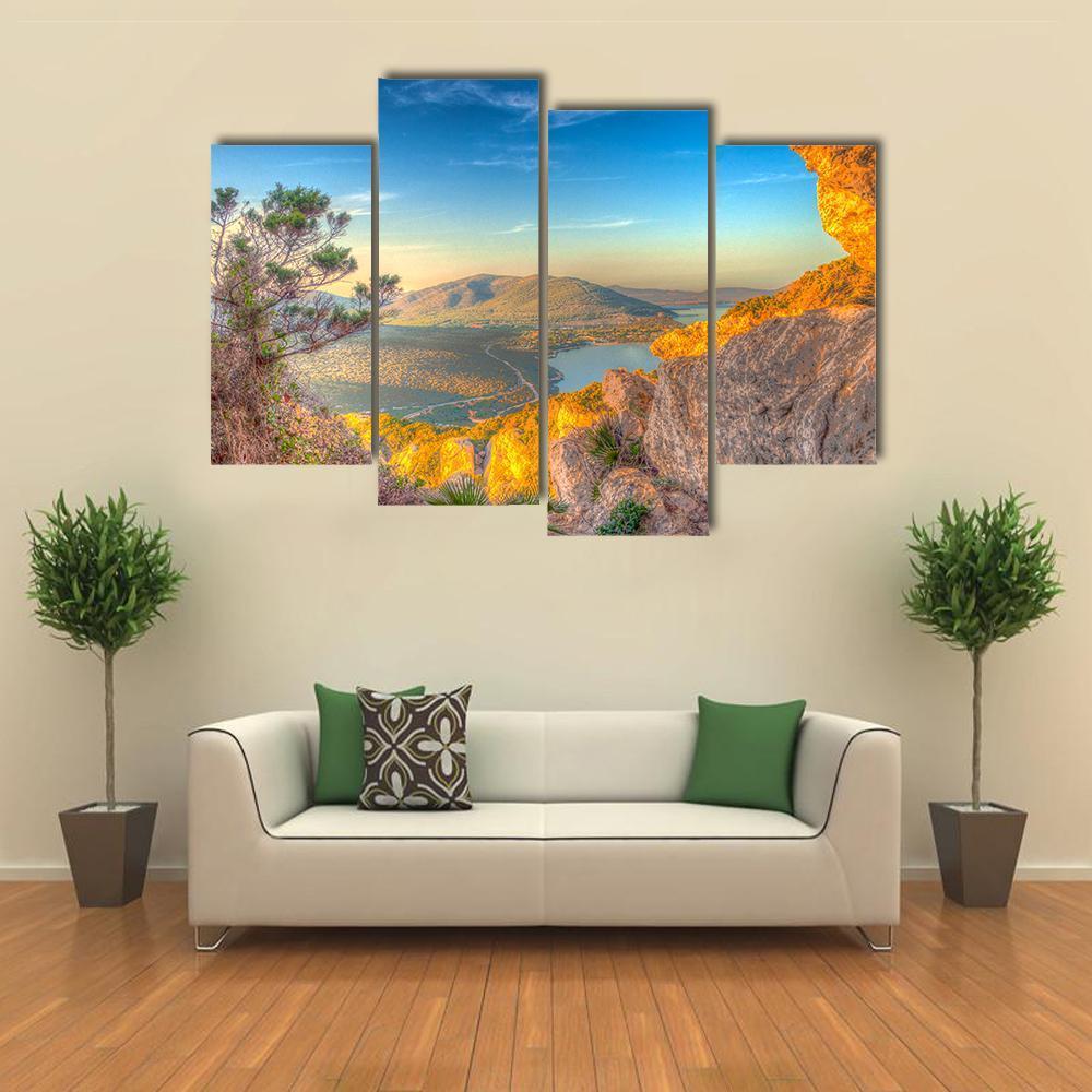 Cave Of Broken Vessels Canvas Wall Art-4 Pop-Gallery Wrap-50" x 32"-Tiaracle