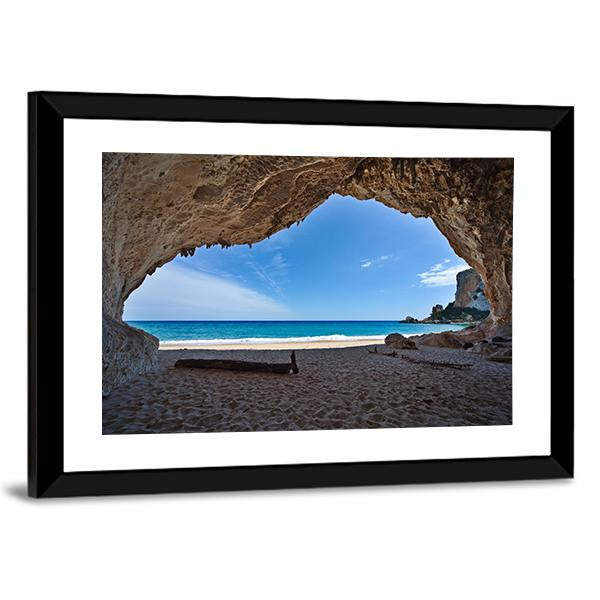 Cave Paradise Canvas Wall Art-3 Horizontal-Gallery Wrap-25" x 16"-Tiaracle