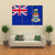 Cayman Islands Flag Canvas Wall Art-3 Horizontal-Gallery Wrap-37" x 24"-Tiaracle