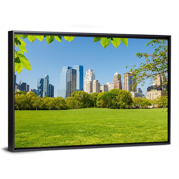 Central Park NY Canvas Wall Art-3 Horizontal-Gallery Wrap-25" x 16"-Tiaracle