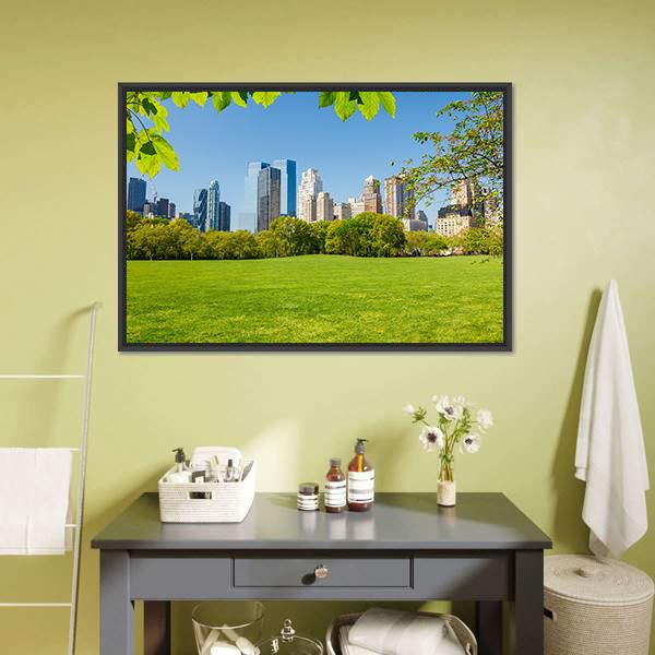 Central Park NY Canvas Wall Art-3 Horizontal-Gallery Wrap-25" x 16"-Tiaracle
