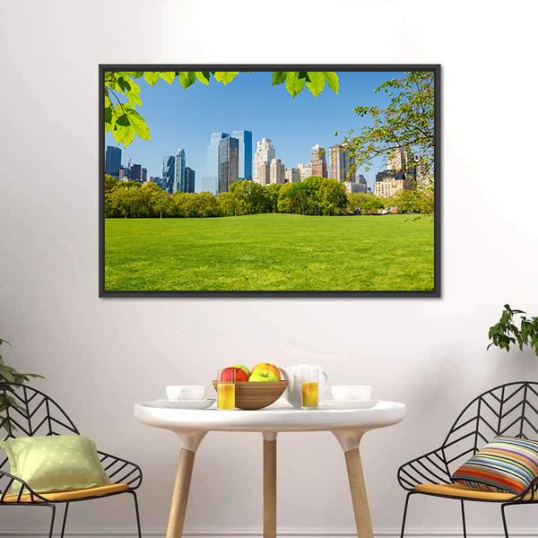 Central Park NY Canvas Wall Art-3 Horizontal-Gallery Wrap-25" x 16"-Tiaracle