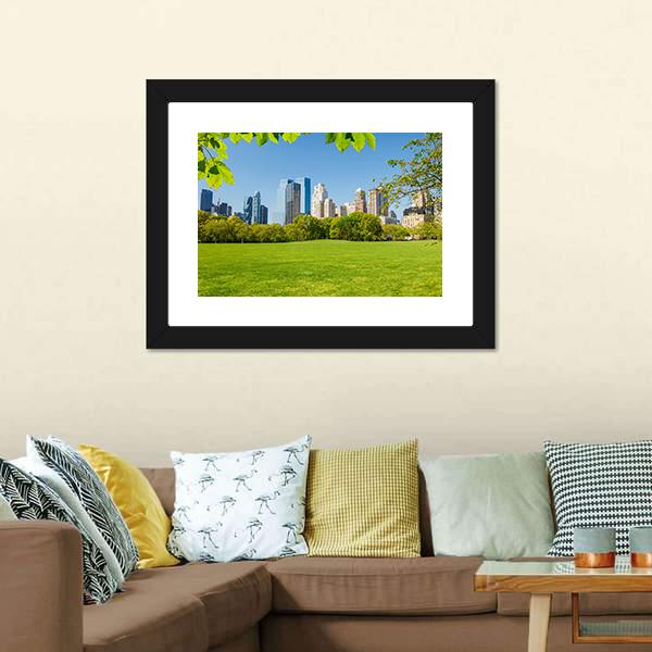 Central Park NY Canvas Wall Art-3 Horizontal-Gallery Wrap-25" x 16"-Tiaracle