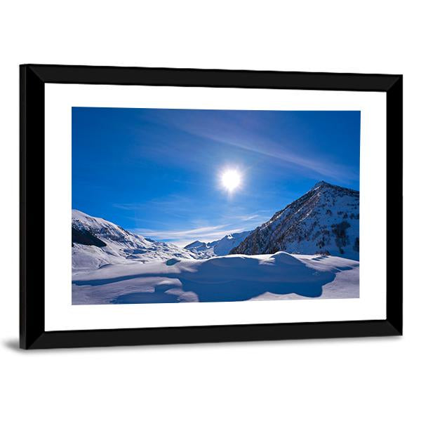 Cerler Ampriu Mountain Canvas Wall Art-3 Horizontal-Gallery Wrap-25" x 16"-Tiaracle