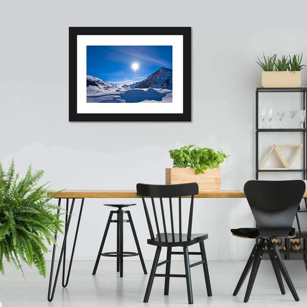 Cerler Ampriu Mountain Canvas Wall Art-3 Horizontal-Gallery Wrap-25" x 16"-Tiaracle