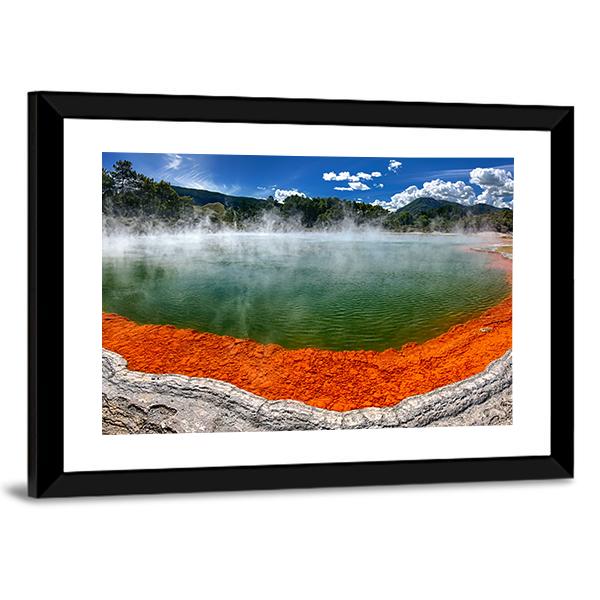Champagne Pool New Zealand Canvas Wall Art-5 Horizontal-Gallery Wrap-22" x 12"-Tiaracle