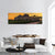 Chantilly Castle Panoramic Canvas Wall Art-3 Piece-25" x 08"-Tiaracle