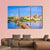 Charleston Skyline & Ashley River Canvas Wall Art-3 Horizontal-Gallery Wrap-37" x 24"-Tiaracle