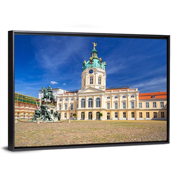 Charlottenburg Palace Berlin Canvas Wall Art-3 Horizontal-Gallery Wrap-25" x 16"-Tiaracle