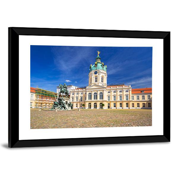 Charlottenburg Palace Berlin Canvas Wall Art-3 Horizontal-Gallery Wrap-25" x 16"-Tiaracle