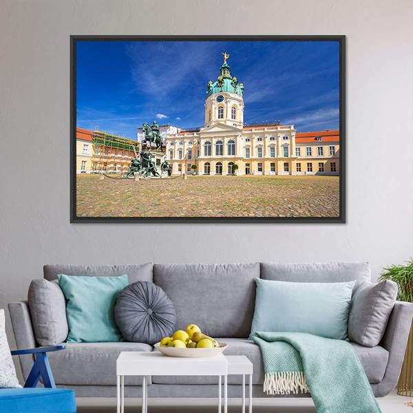 Charlottenburg Palace Berlin Vertical Canvas Wall Art-3 Vertical-Gallery Wrap-12" x 25"-Tiaracle