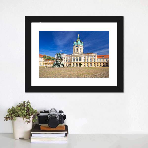 Charlottenburg Palace Berlin Vertical Canvas Wall Art-3 Vertical-Gallery Wrap-12&quot; x 25&quot;-Tiaracle
