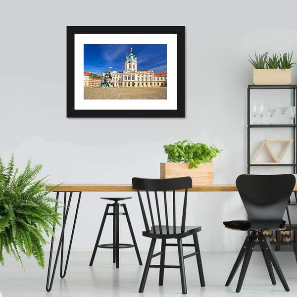 Charlottenburg Palace Berlin Vertical Canvas Wall Art-3 Vertical-Gallery Wrap-12&quot; x 25&quot;-Tiaracle