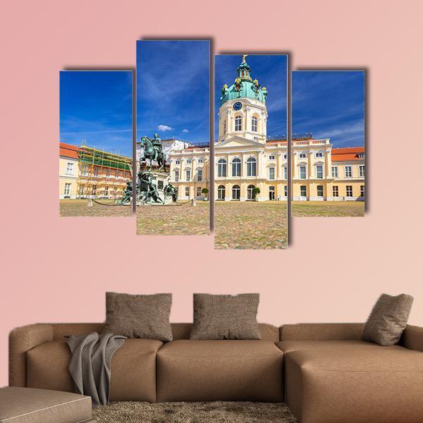 Charlottenburg Palace Berlin Canvas Wall Art-4 Pop-Gallery Wrap-50" x 32"-Tiaracle
