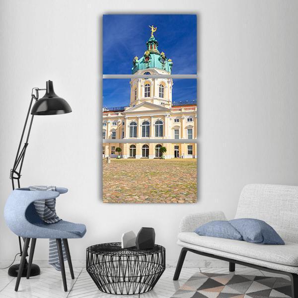 Charlottenburg Palace Berlin Vertical Canvas Wall Art-3 Vertical-Gallery Wrap-12&quot; x 25&quot;-Tiaracle