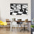 Checkmate With Black & White Board Canvas Wall Art-1 Piece-Gallery Wrap-48" x 32"-Tiaracle