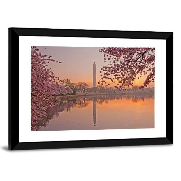 Cherry Blossom Festival Canvas Wall Art-5 Horizontal-Gallery Wrap-22" x 12"-Tiaracle