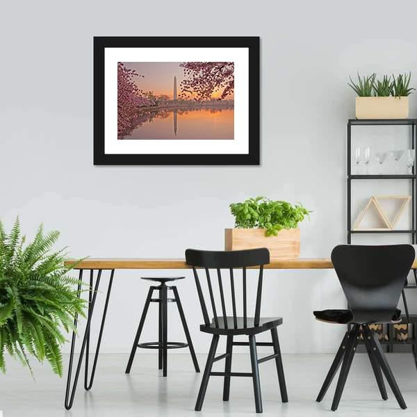 Cherry Blossom Festival Canvas Wall Art-5 Horizontal-Gallery Wrap-22" x 12"-Tiaracle