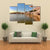 Cherry Blossoms At Tidal Basin Canvas Wall Art-4 Pop-Gallery Wrap-50" x 32"-Tiaracle