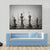 Chess Game Abstract Canvas Wall Art-1 Piece-Gallery Wrap-36" x 24"-Tiaracle