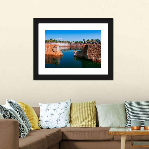 Chiang Mai Grand Canyon Canvas Wall Art-1 Piece-Framed Print-20" x 16"-Tiaracle