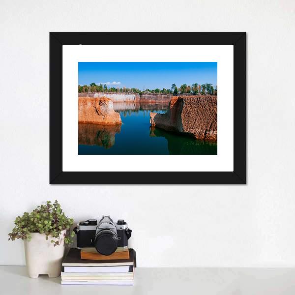 Chiang Mai Grand Canyon Canvas Wall Art-5 Horizontal-Gallery Wrap-22" x 12"-Tiaracle