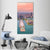 Chicago Cityscape Vertical Canvas Wall Art-1 Vertical-Gallery Wrap-12" x 24"-Tiaracle