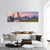 Chicago Skyline At Twilight Panoramic Canvas Wall Art-1 Piece-36" x 12"-Tiaracle