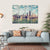 Chicago Skyscrapers By The Beach Canvas Wall Art-4 Horizontal-Gallery Wrap-34" x 24"-Tiaracle