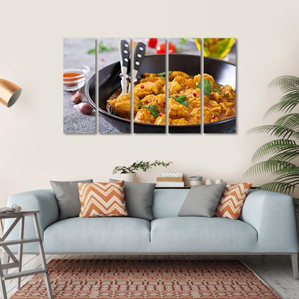Chicken Curry Canvas Wall Art-5 Horizontal-Gallery Wrap-22" x 12"-Tiaracle