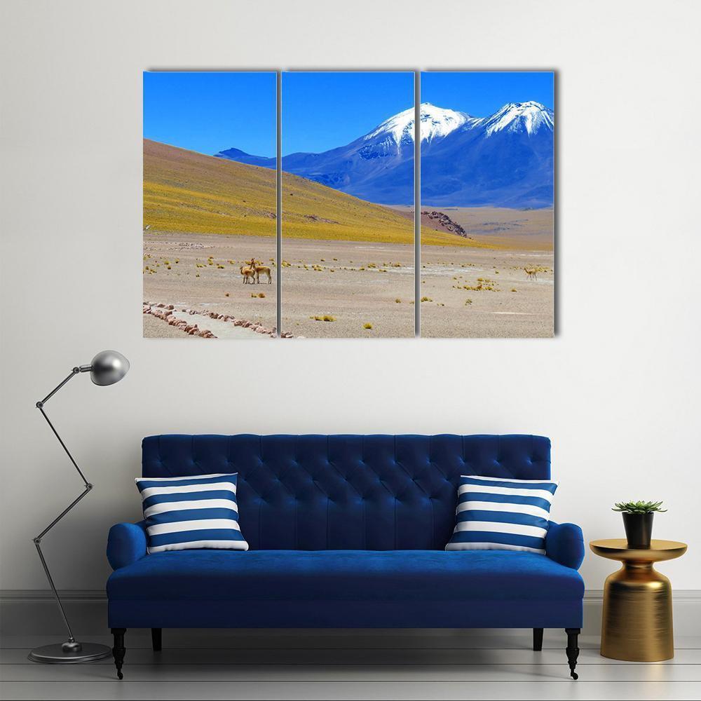 Chilean Landscape Canvas Wall Art-3 Horizontal-Gallery Wrap-37" x 24"-Tiaracle
