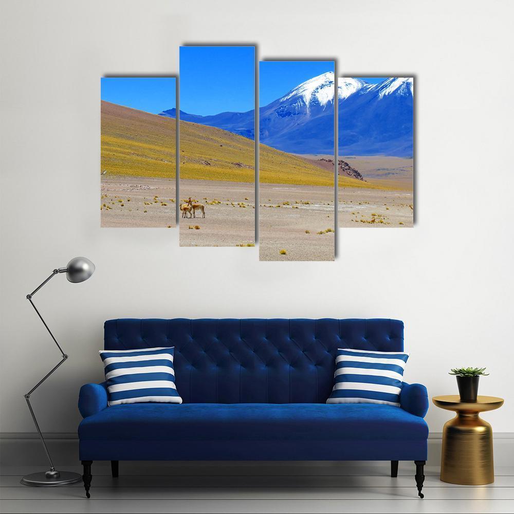 Chilean Landscape Canvas Wall Art-4 Pop-Gallery Wrap-50" x 32"-Tiaracle