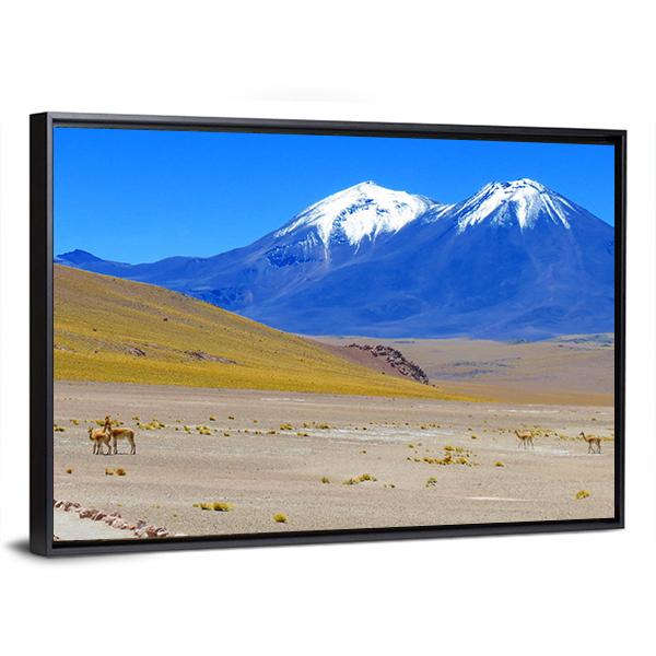 Chilean Landscape Canvas Wall Art-3 Horizontal-Gallery Wrap-25" x 16"-Tiaracle