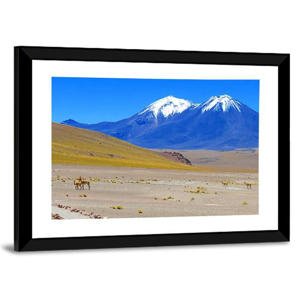 Chilean Landscape Canvas Wall Art-3 Horizontal-Gallery Wrap-25" x 16"-Tiaracle