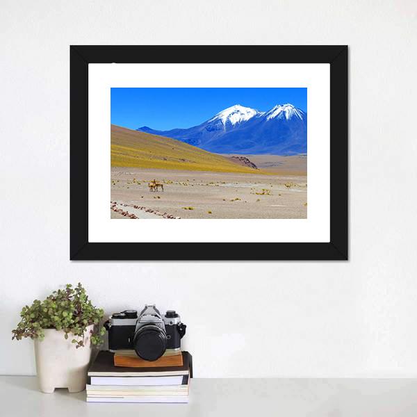 Chilean Landscape Panoramic Canvas Wall Art-1 Piece-36" x 12"-Tiaracle