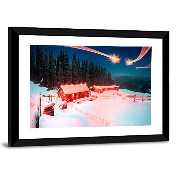 Christening On Mount Kukul Canvas Wall Art-3 Horizontal-Gallery Wrap-25" x 16"-Tiaracle