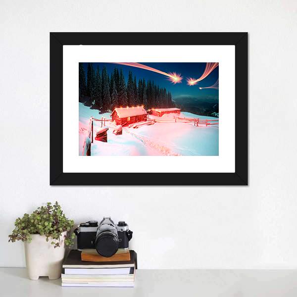 Christening On Mount Kukul Canvas Wall Art-3 Horizontal-Gallery Wrap-25" x 16"-Tiaracle