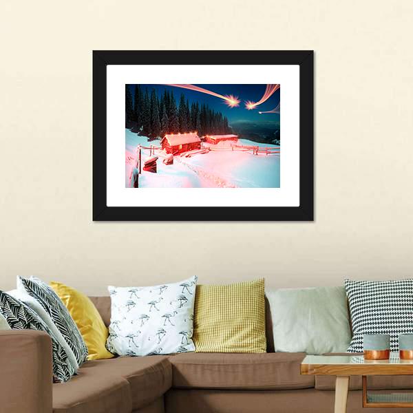 Christening On Mount Kukul Canvas Wall Art-1 Piece-Framed Print-20" x 16"-Tiaracle